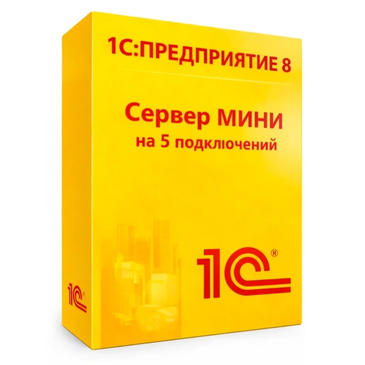 1С:Предприятие 8.3 Сервер МИНИ на 5 подключений